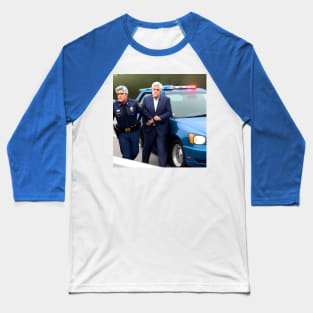 Jay Leno Arresting Jay Leno Baseball T-Shirt